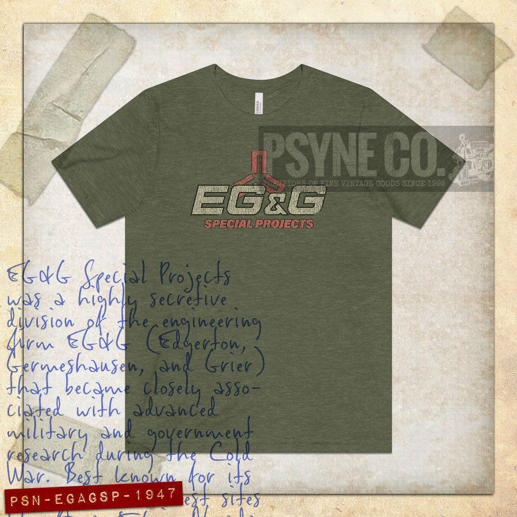 EG&G Special Projects 1947 Vintage Men's T-Shirt