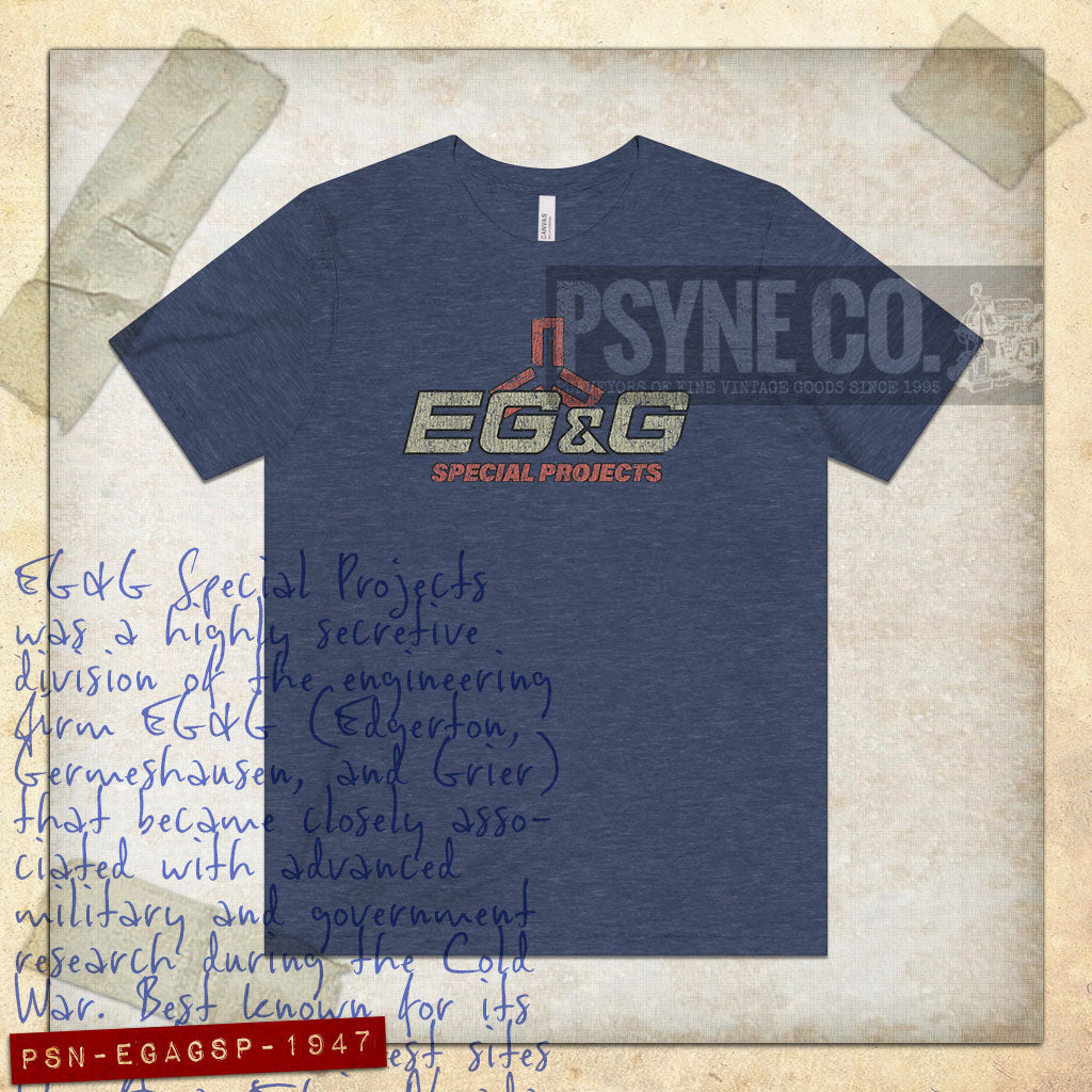 EG&G Special Projects 1947 Vintage Men's T-Shirt