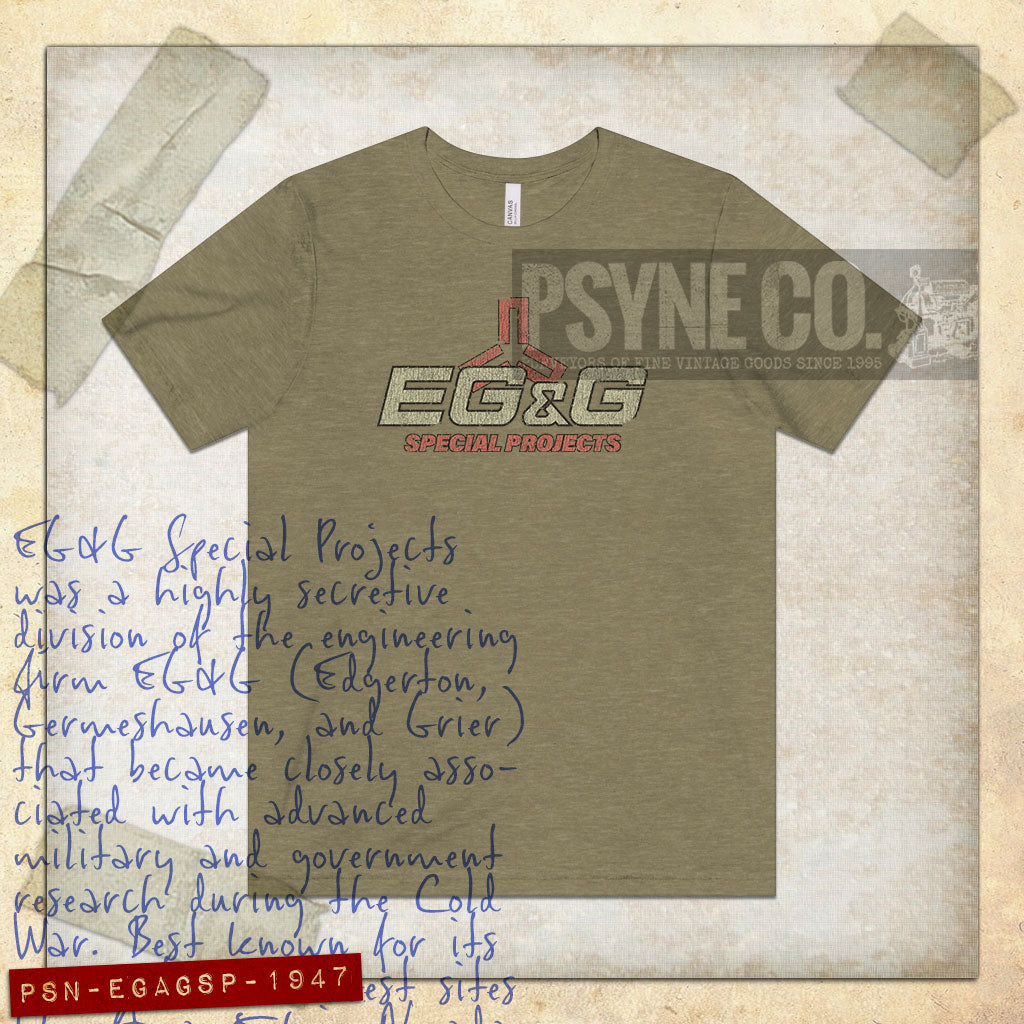 EG&G Special Projects 1947 Vintage Men's T-Shirt