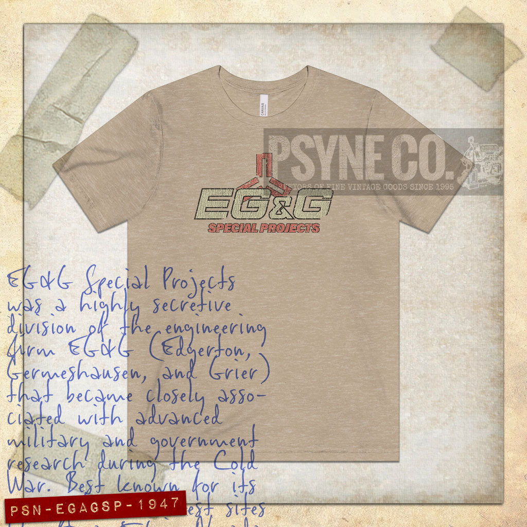 EG&G Special Projects 1947 Vintage Men's T-Shirt