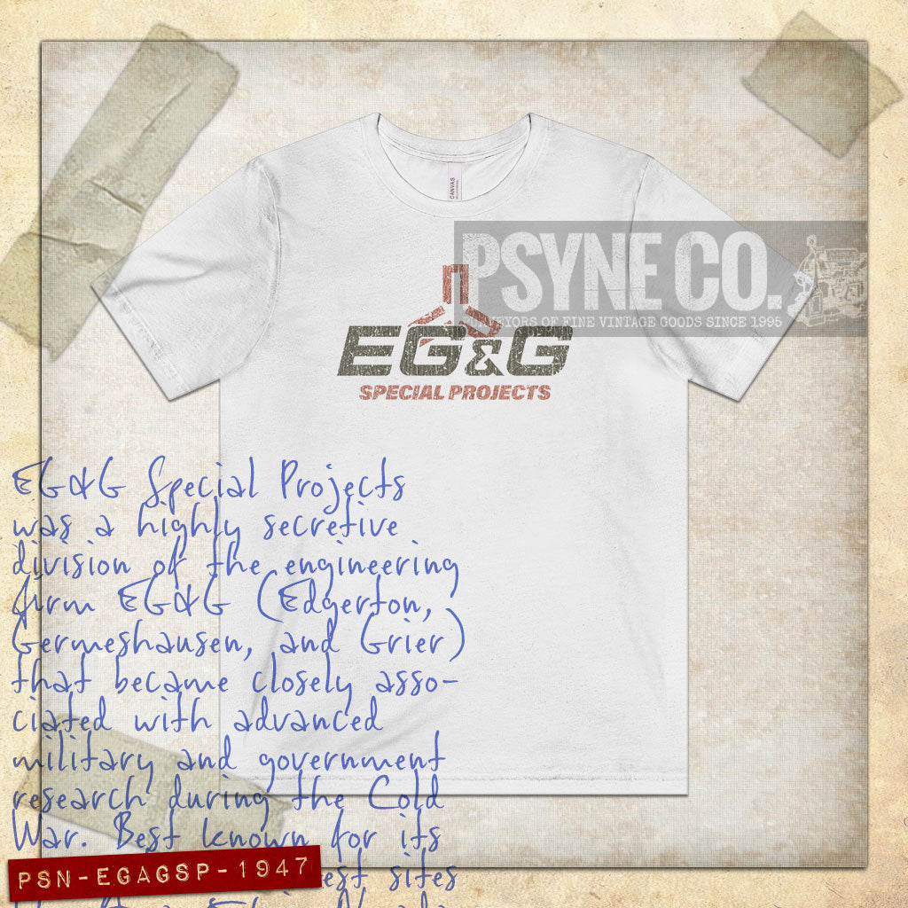EG&G Special Projects 1947 Vintage Men's T-Shirt