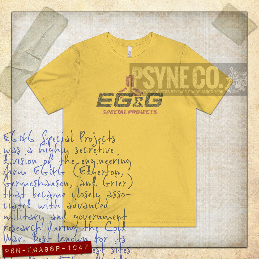 EG&G Special Projects 1947 Vintage Men's T-Shirt
