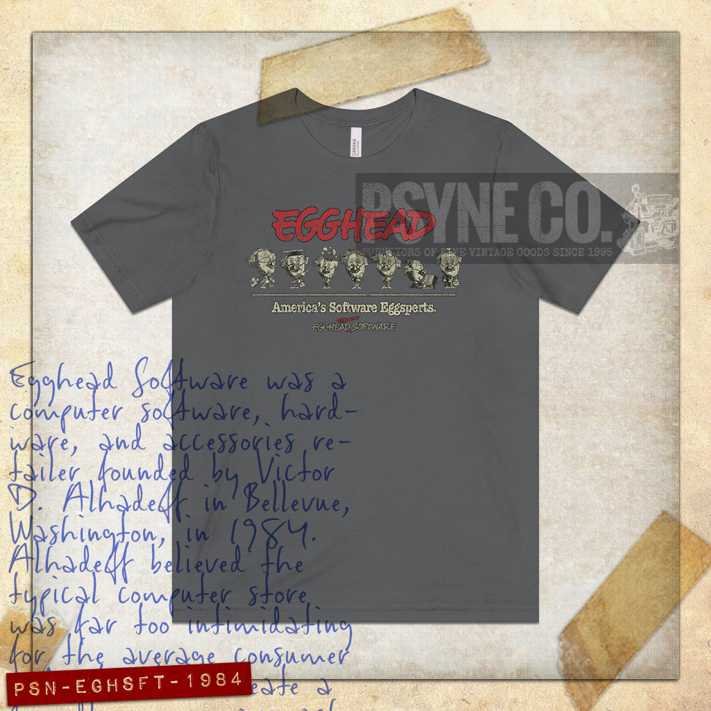 Egghead Software 1984 Vintage Men's T-Shirt