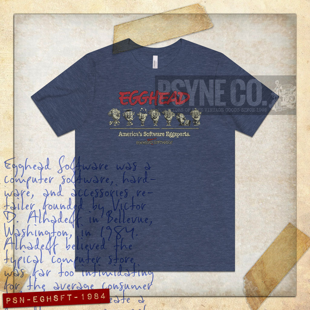 Egghead Software 1984 Vintage Men's T-Shirt