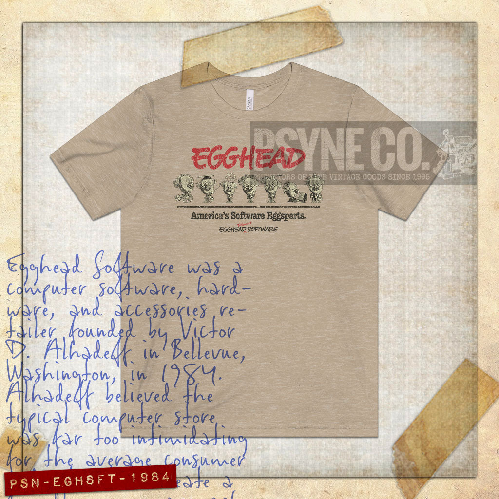 Egghead Software 1984 Vintage Men's T-Shirt