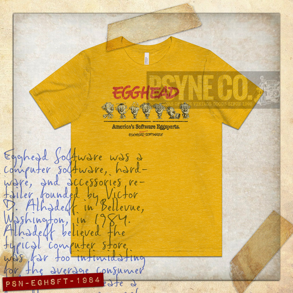 Egghead Software 1984 Vintage Men's T-Shirt