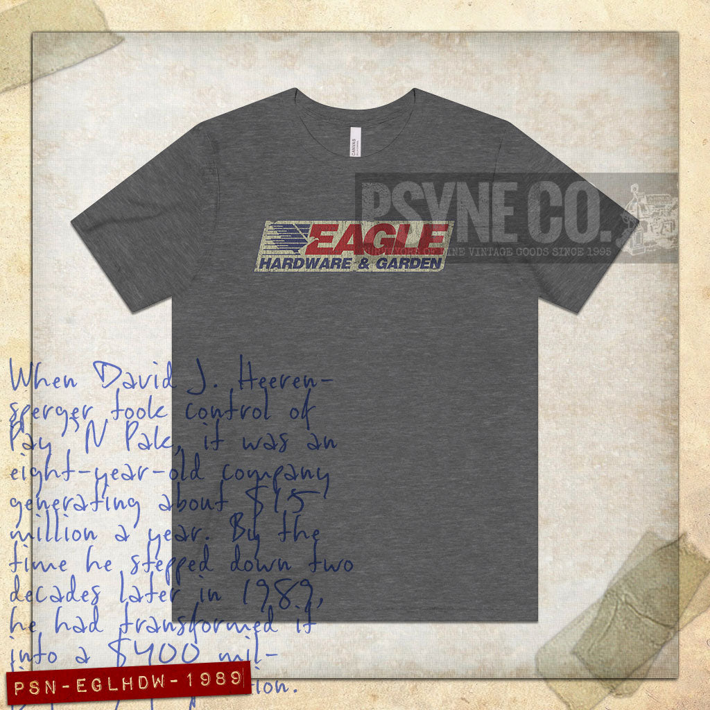 Eagle Hardware & Garden 1989 Vintage Men's T-Shirt