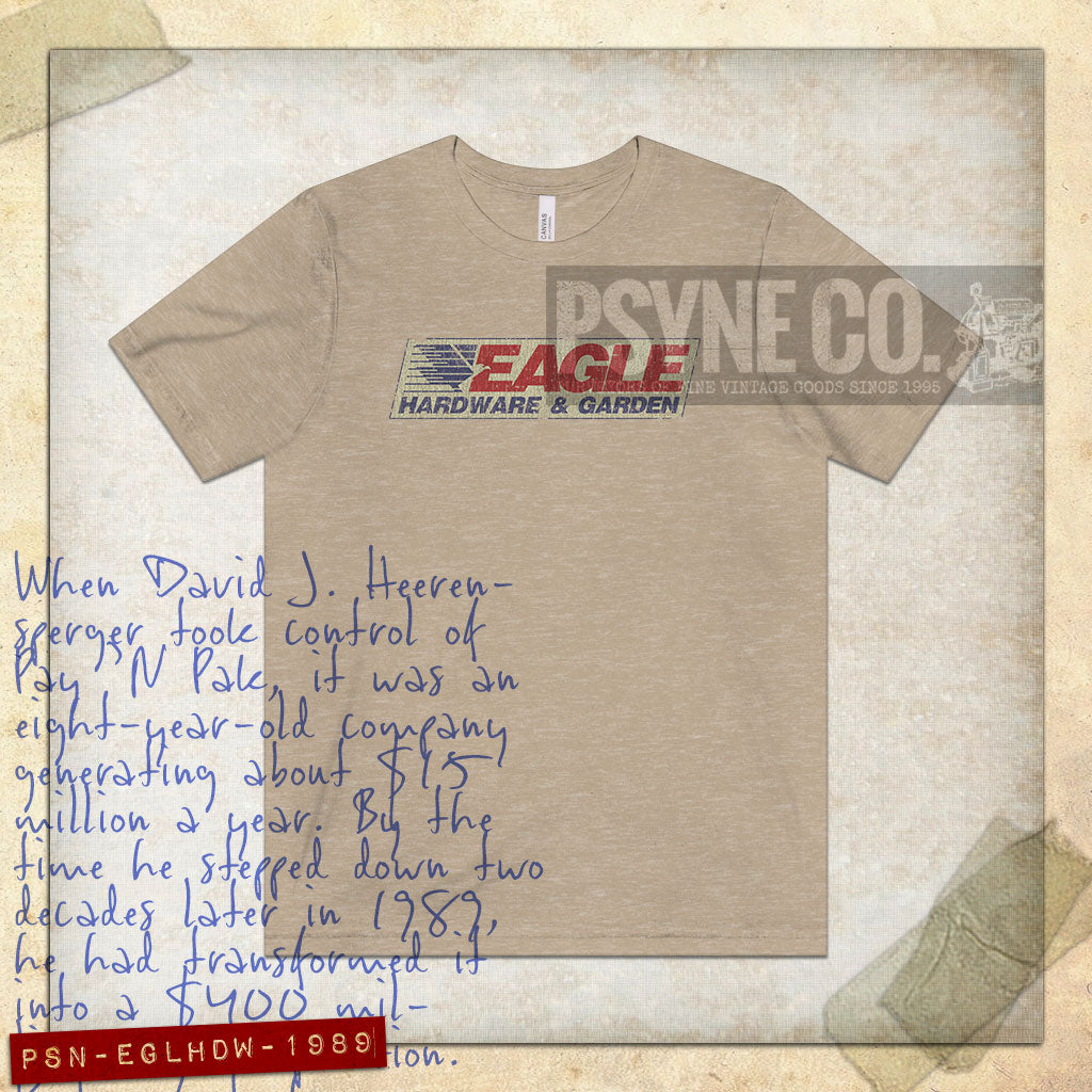 Eagle Hardware & Garden 1989 Vintage Men's T-Shirt