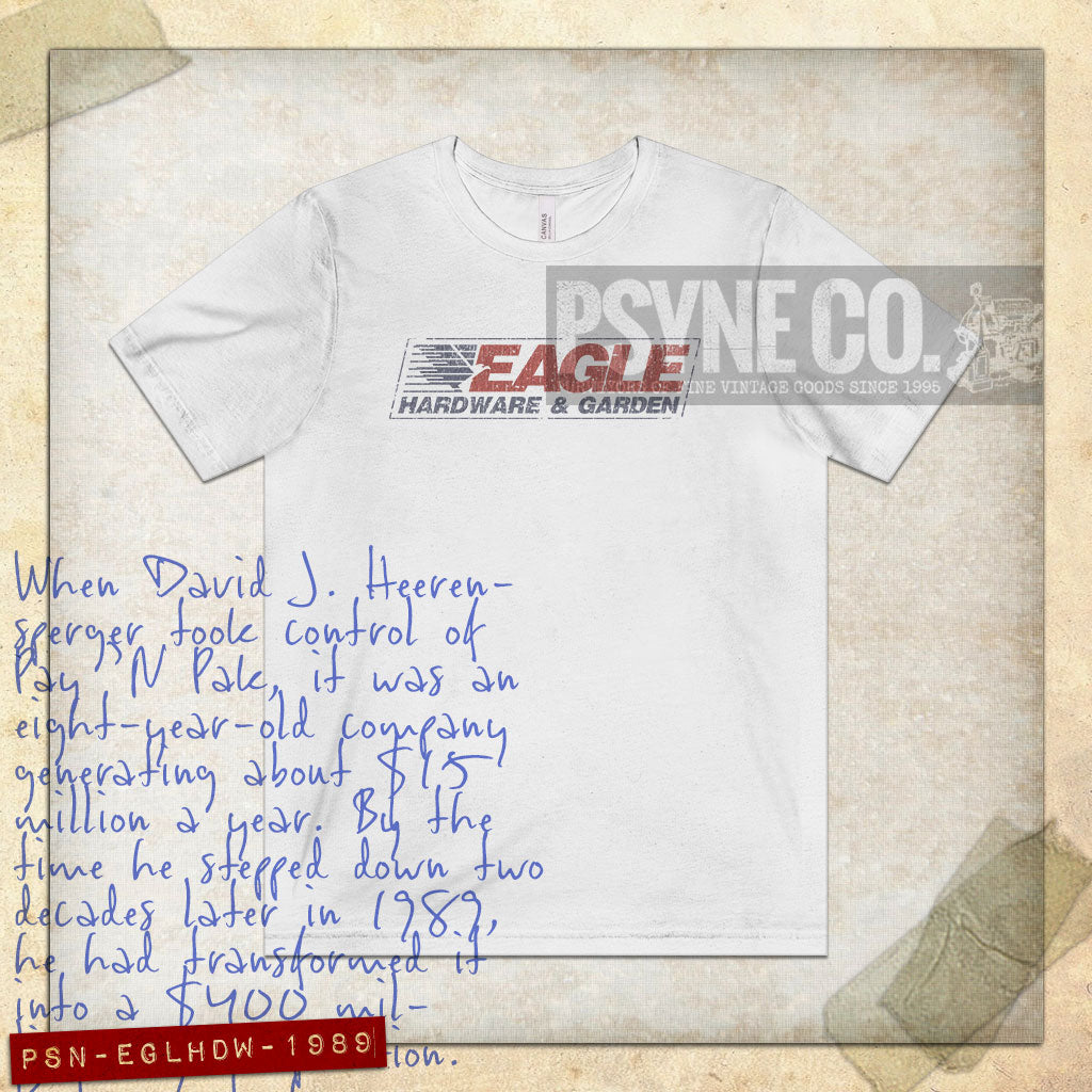 Eagle Hardware & Garden 1989 Vintage Men's T-Shirt