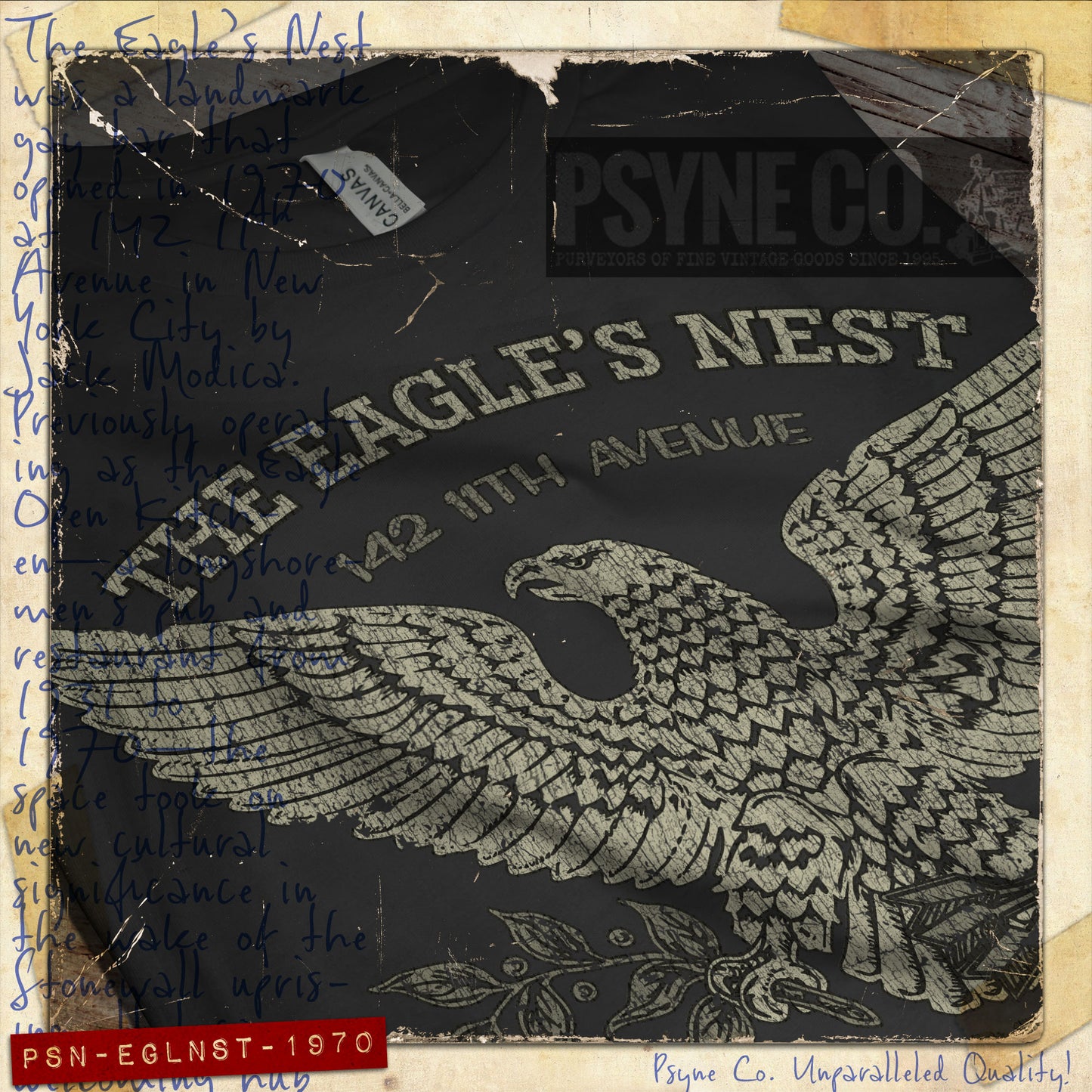 The Eagle's Nest 1970 Vintage Men's T-Shirt