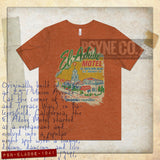 El Adobe Motel Bakersfield 1941 Vintage Men's T-Shirt