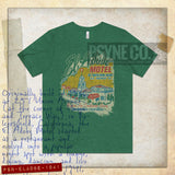 El Adobe Motel Bakersfield 1941 Vintage Men's T-Shirt