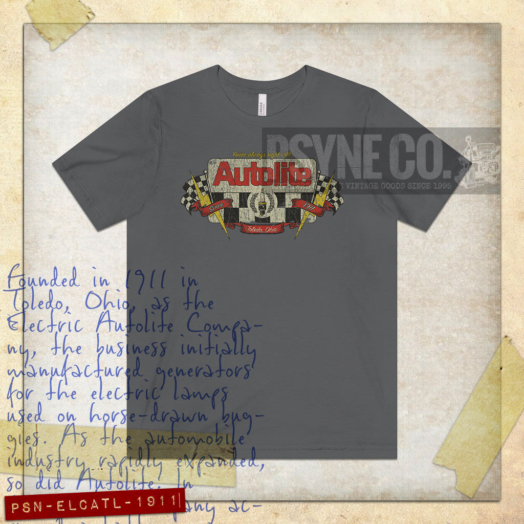 Electric Autolite 1911 Vintage Men’s T-Shirt