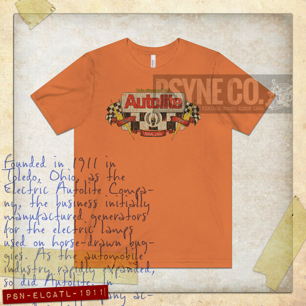 Electric Autolite 1911 Vintage Men’s T-Shirt
