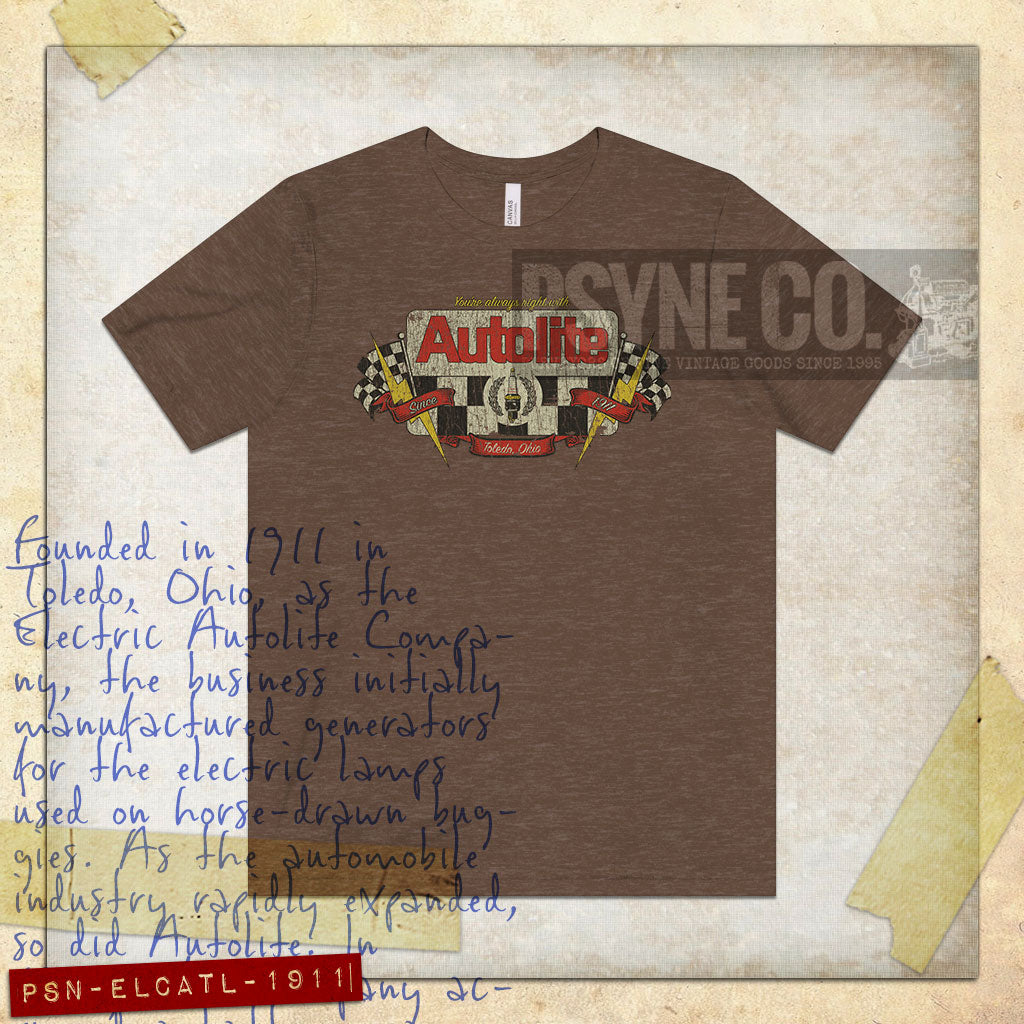 Electric Autolite 1911 Vintage Men’s T-Shirt