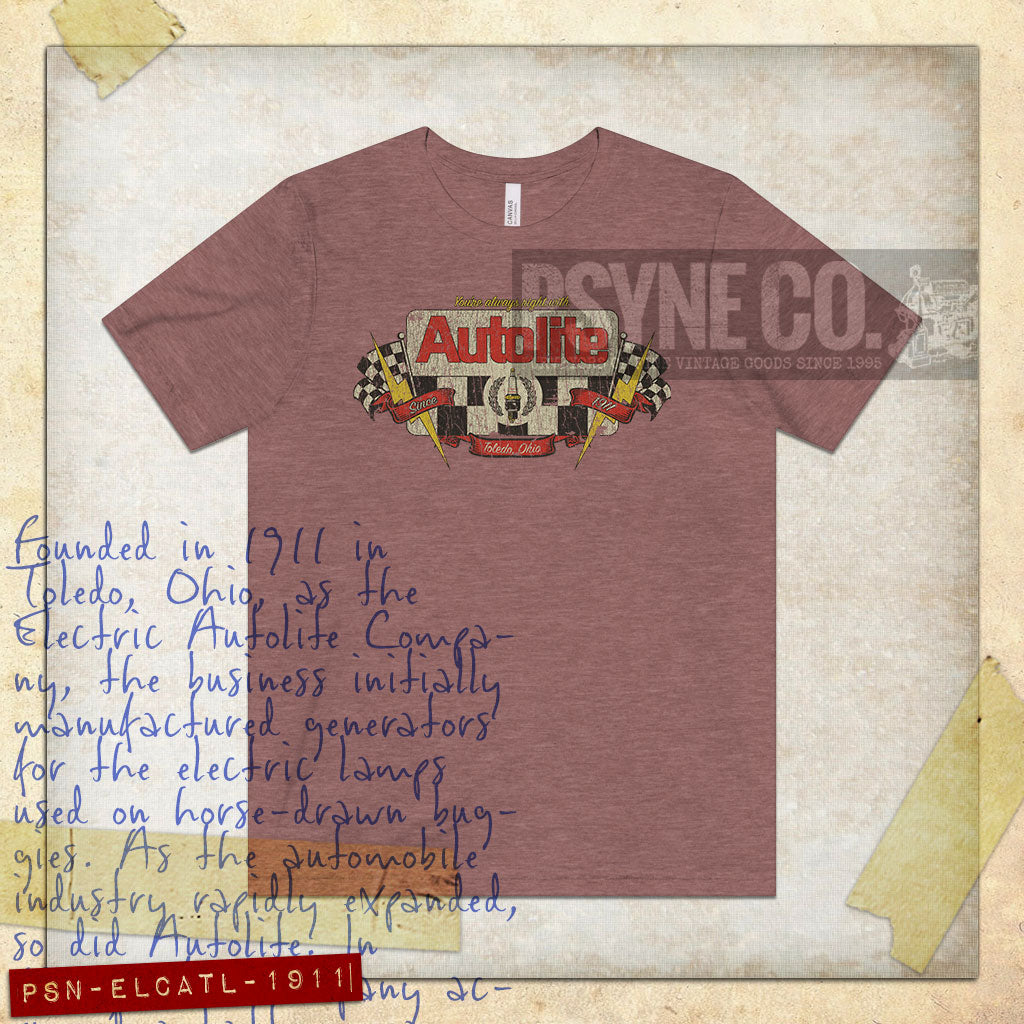 Electric Autolite 1911 Vintage Men’s T-Shirt