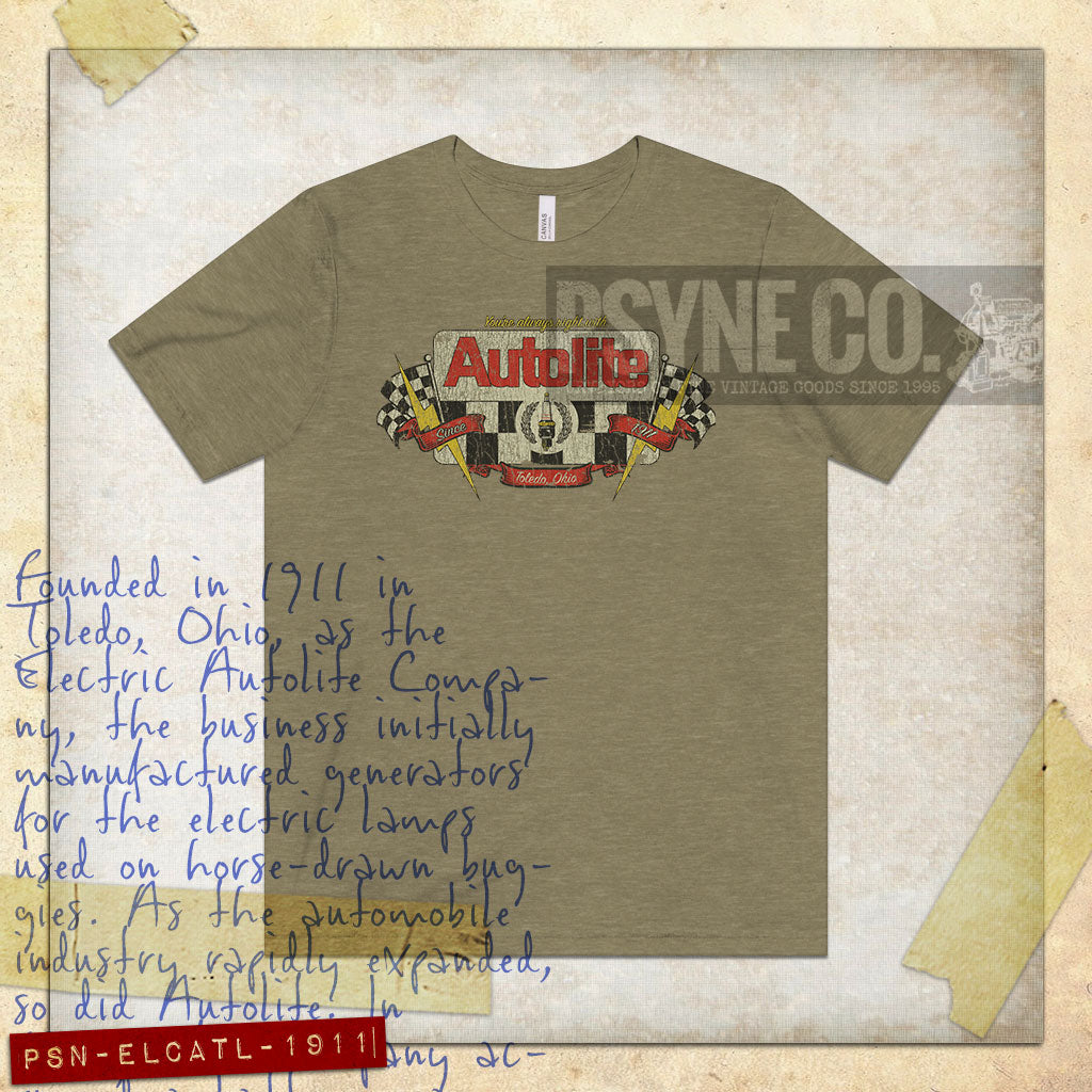 Electric Autolite 1911 Vintage Men’s T-Shirt