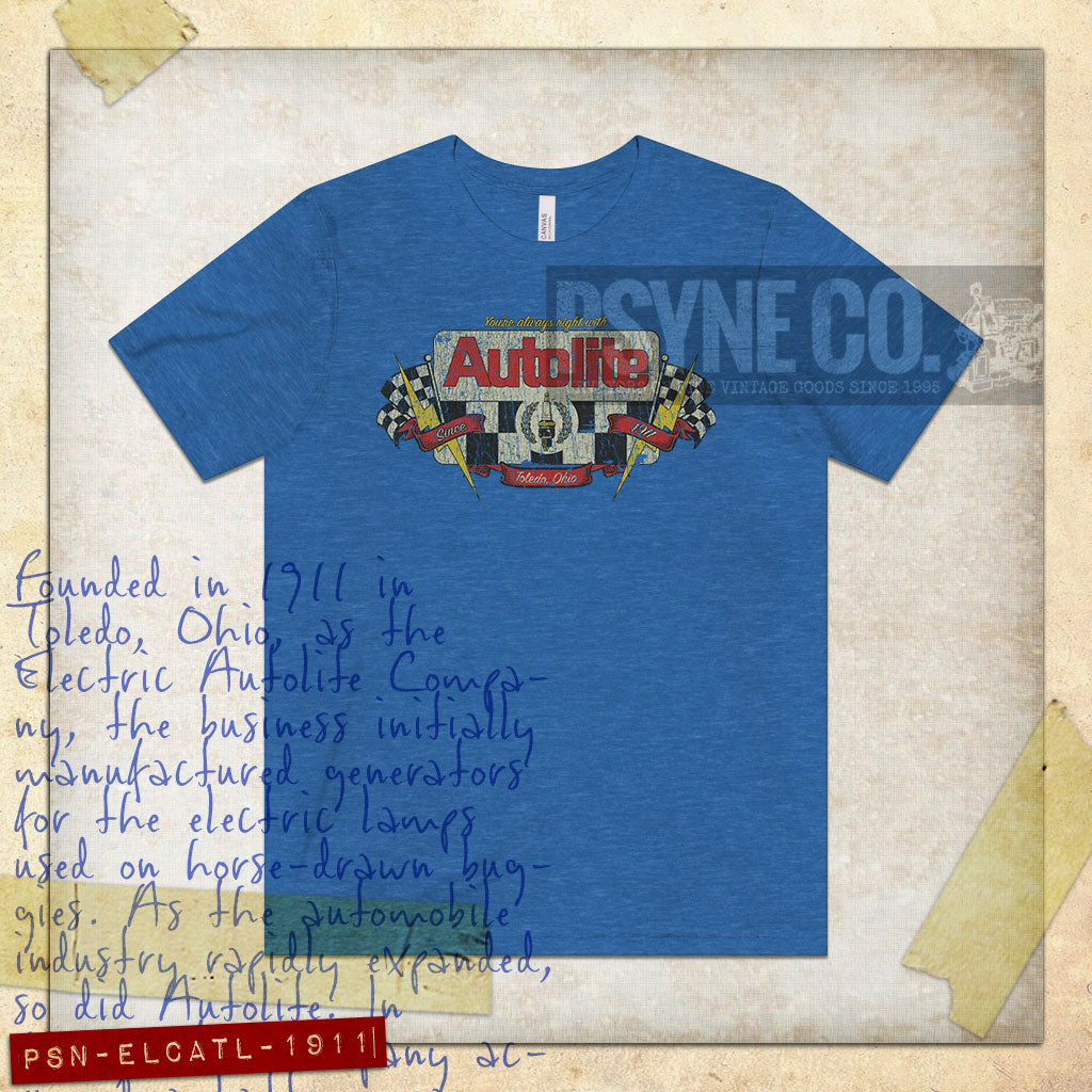 Electric Autolite 1911 Vintage Men’s T-Shirt