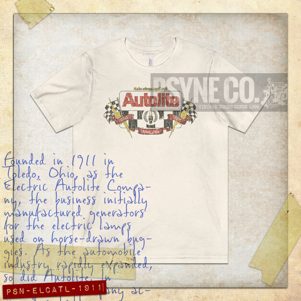Electric Autolite 1911 Vintage Men’s T-Shirt