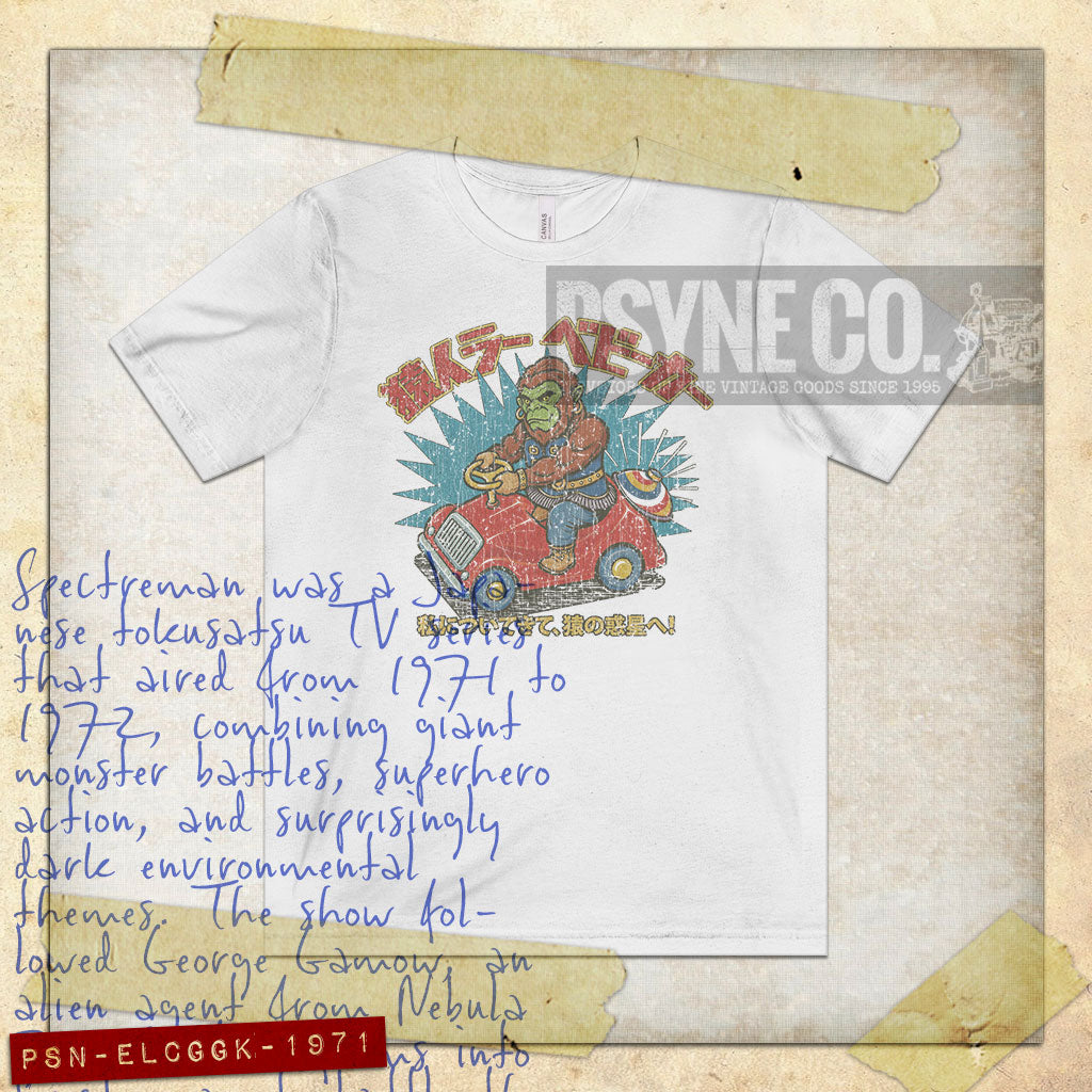 Electrogorilla Go Kart 1971 Vintage Men's T-Shirt