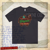 Elephant Super Car Wash 1956 Vintage Men’s T-Shirt