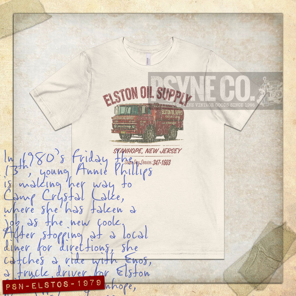 Elston Oil Supply 1979 Vintage Men's T-Shirt