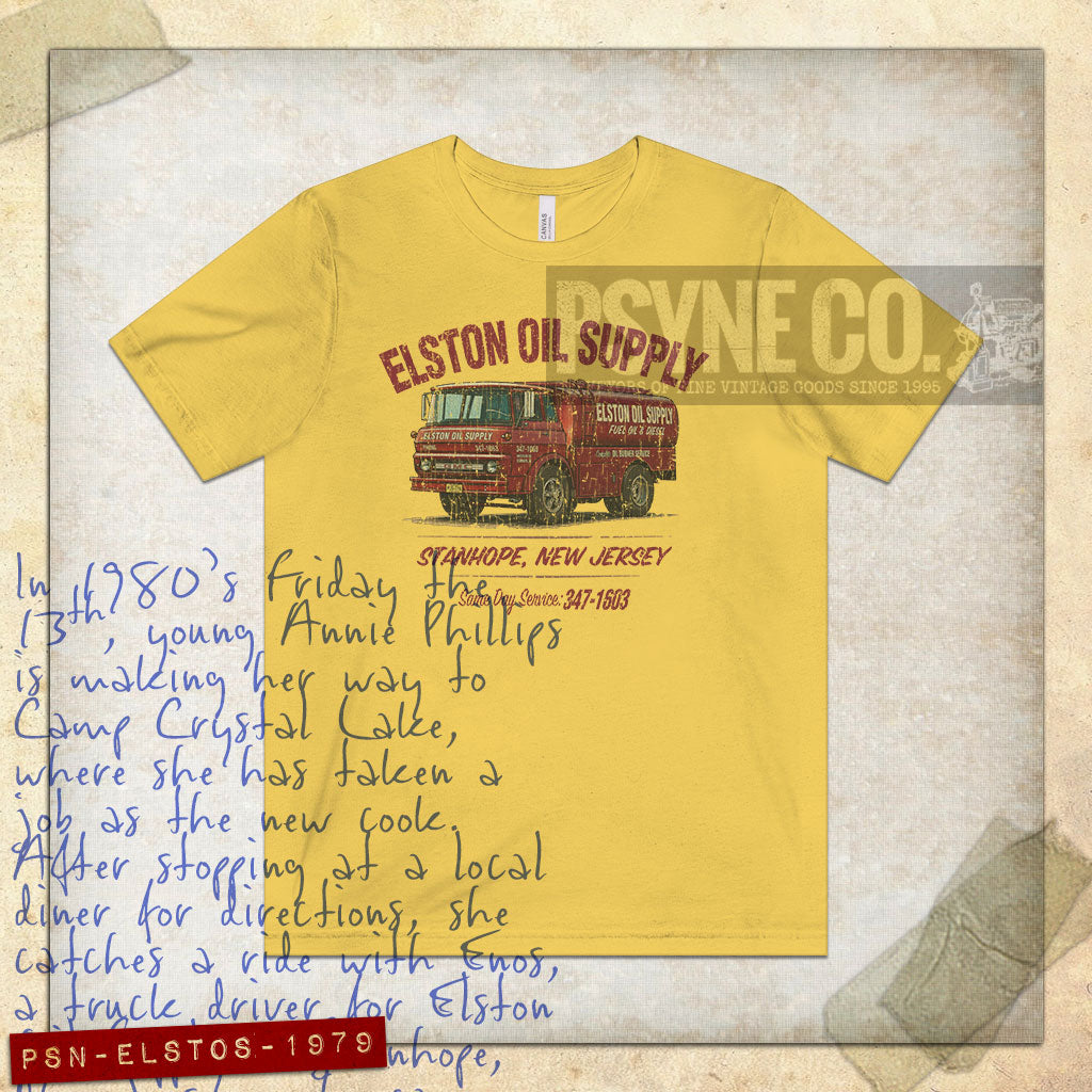 Elston Oil Supply 1979 Vintage Men's T-Shirt