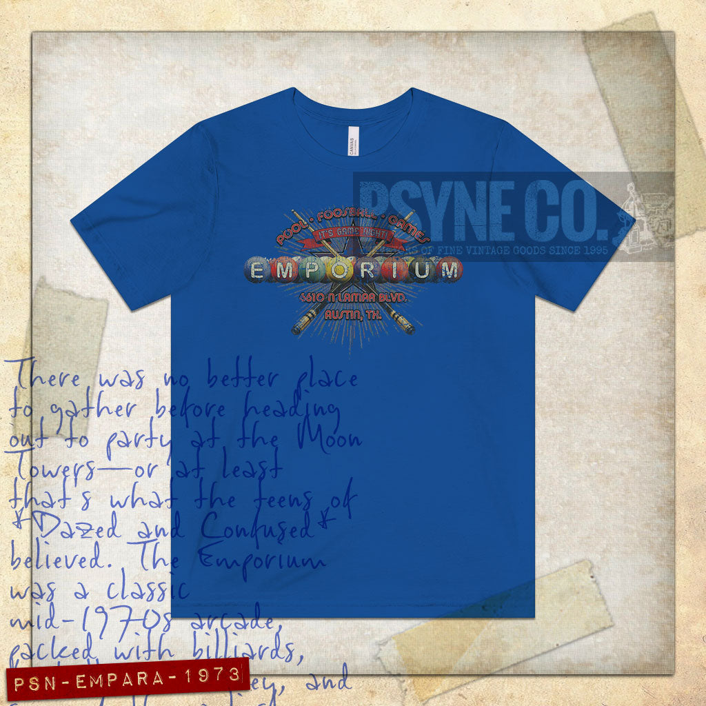 Emporium Arcade Austin 1973 Vintage Men’s T-Shirt