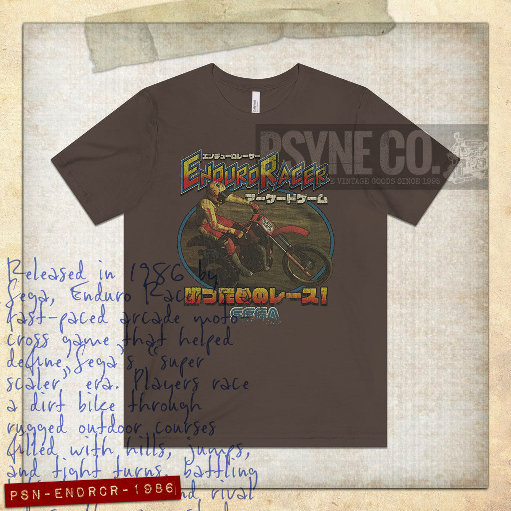 Enduro Racer 1986 Vintage Men's T-Shirt
