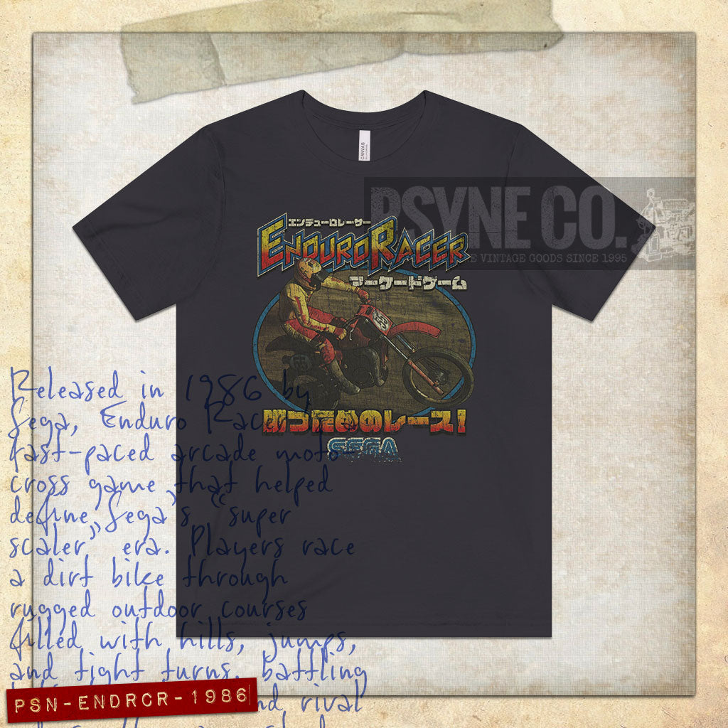 Enduro Racer 1986 Vintage Men's T-Shirt