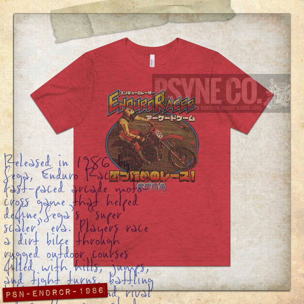 Enduro Racer 1986 Vintage Men's T-Shirt