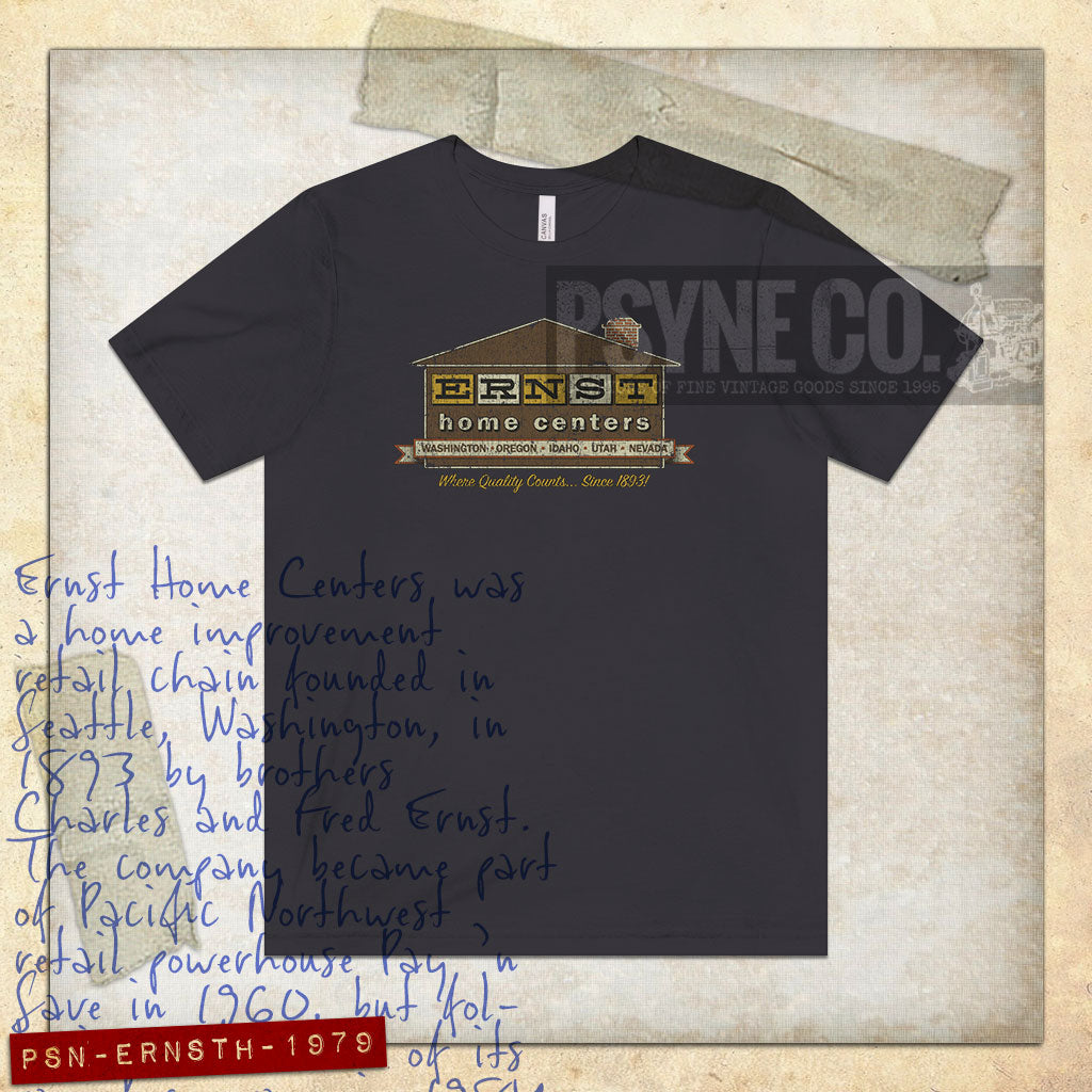 Ernst Home Centers 1979 Vintage Men's T-Shirt