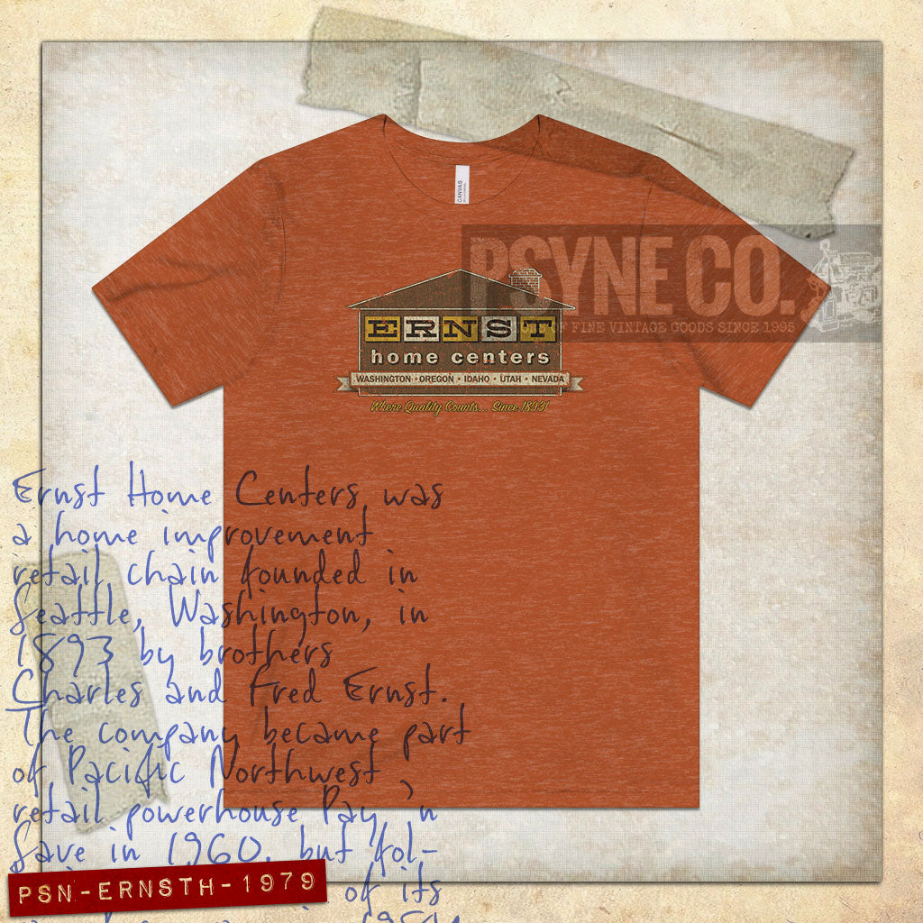 Ernst Home Centers 1979 Vintage Men's T-Shirt