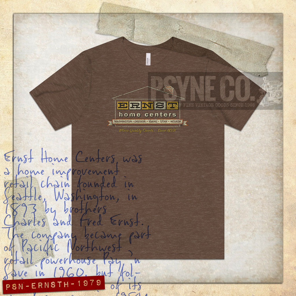 Ernst Home Centers 1979 Vintage Men's T-Shirt