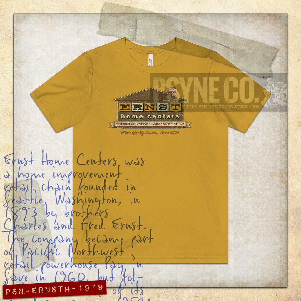 Ernst Home Centers 1979 Vintage Men's T-Shirt