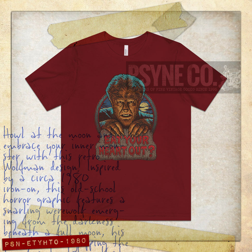 Eat Your Heart Out? 1980 Vintage Men's T-Shirt