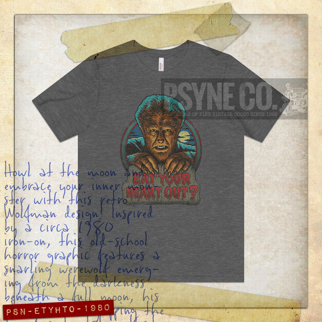 Eat Your Heart Out? 1980 Vintage Men's T-Shirt