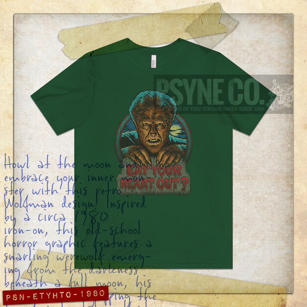 Eat Your Heart Out? 1980 Vintage Men's T-Shirt