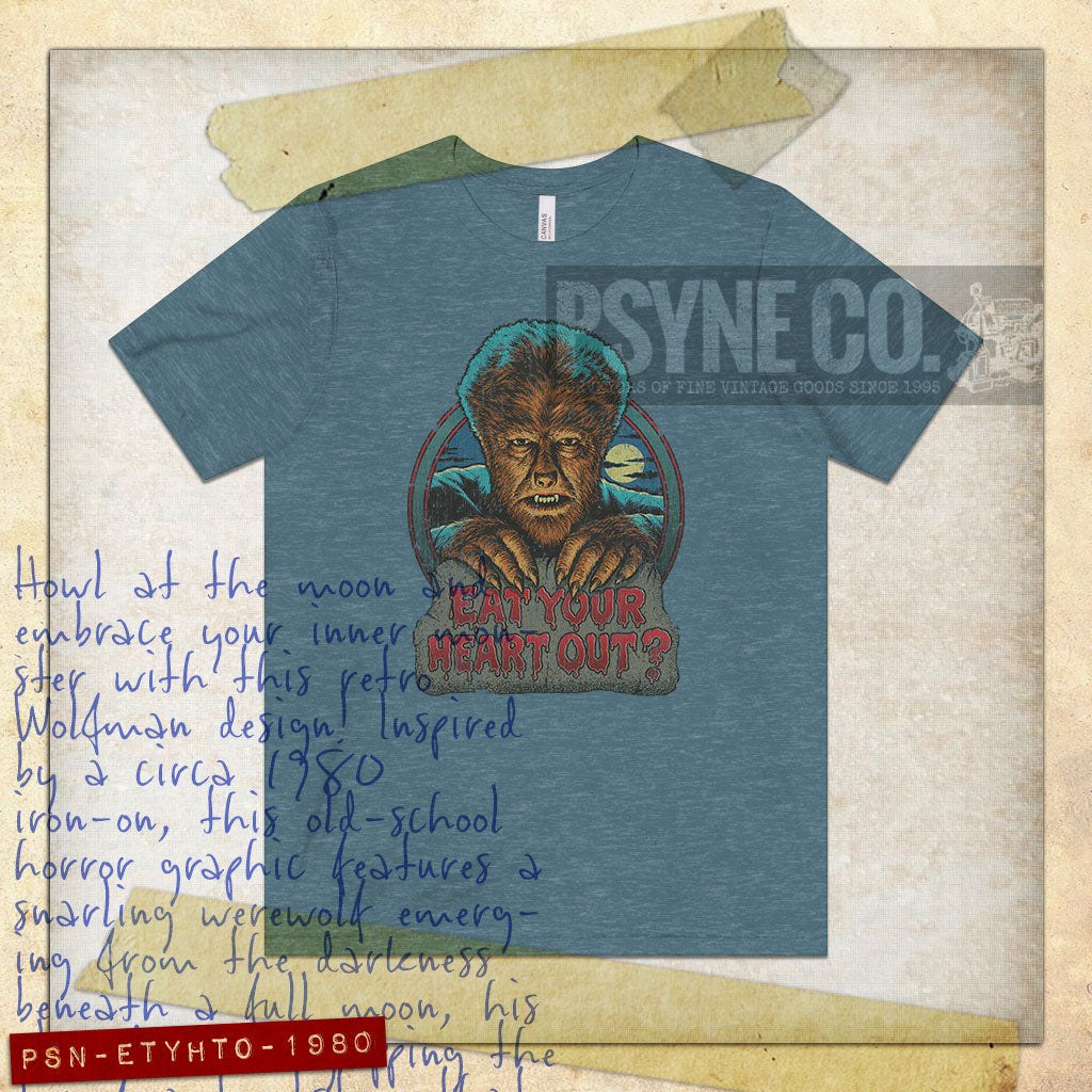 Eat Your Heart Out? 1980 Vintage Men's T-Shirt