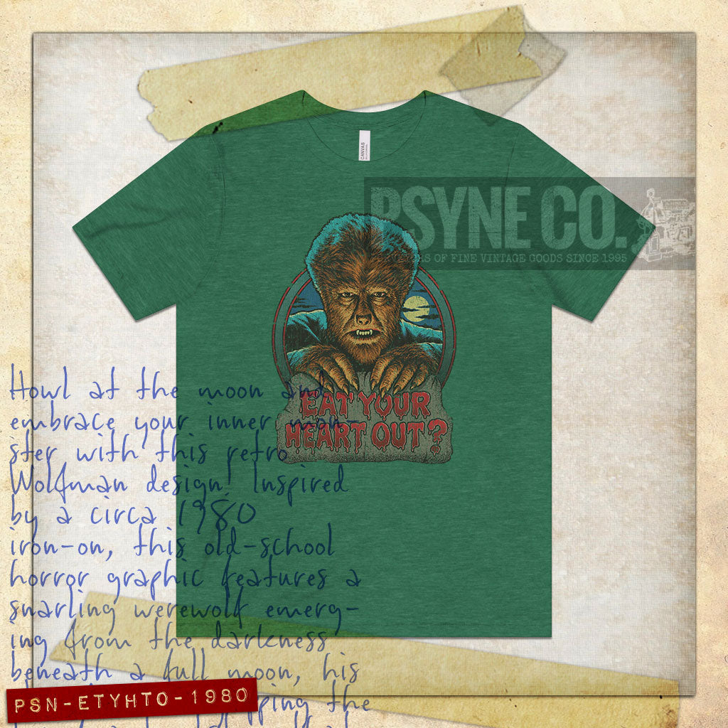 Eat Your Heart Out? 1980 Vintage Men's T-Shirt