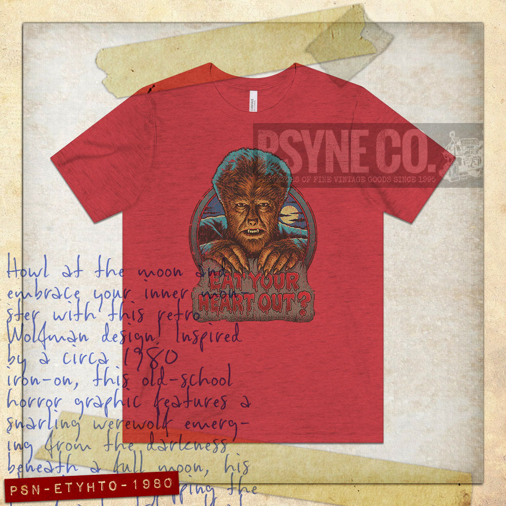 Eat Your Heart Out? 1980 Vintage Men's T-Shirt