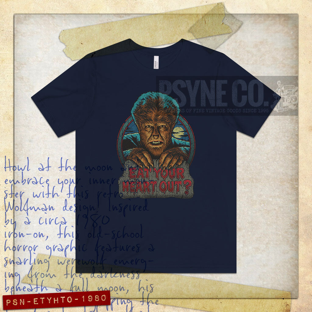 Eat Your Heart Out? 1980 Vintage Men's T-Shirt