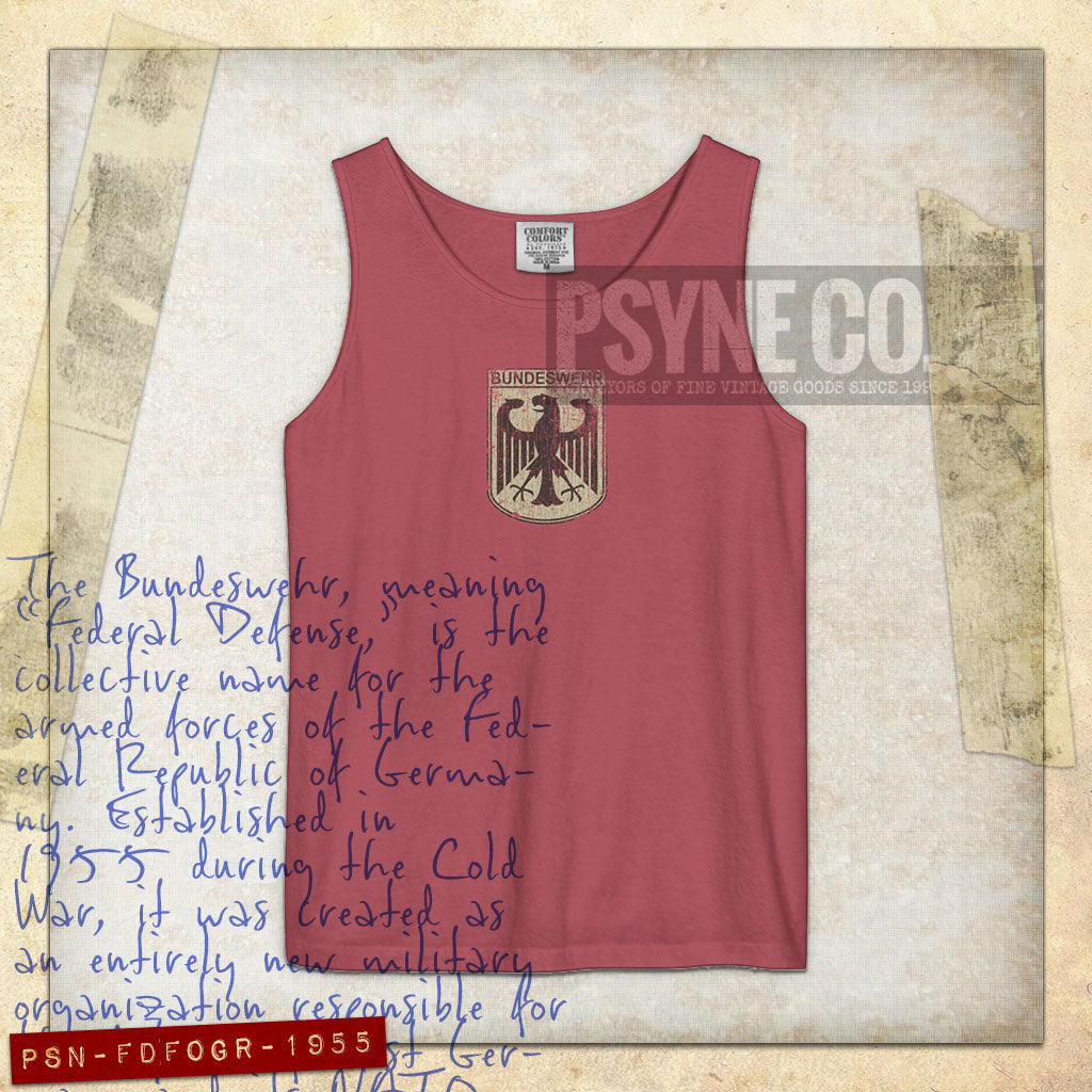Federal Defense Forces of Germany 1955 Vintage Tank Top