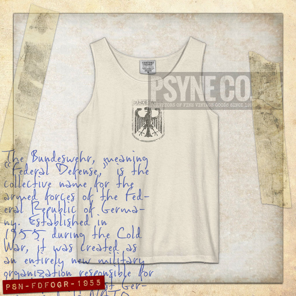Federal Defense Forces of Germany 1955 Vintage Tank Top