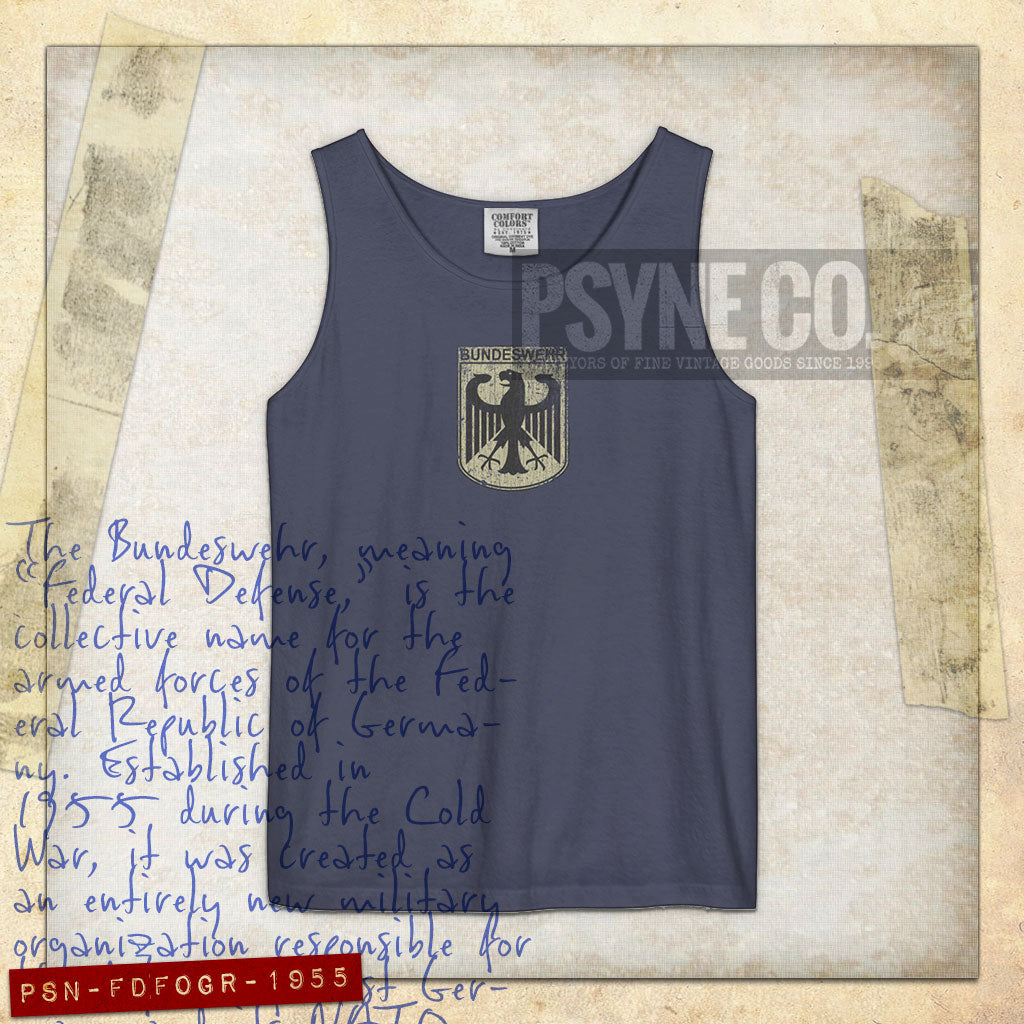 Federal Defense Forces of Germany 1955 Vintage Tank Top