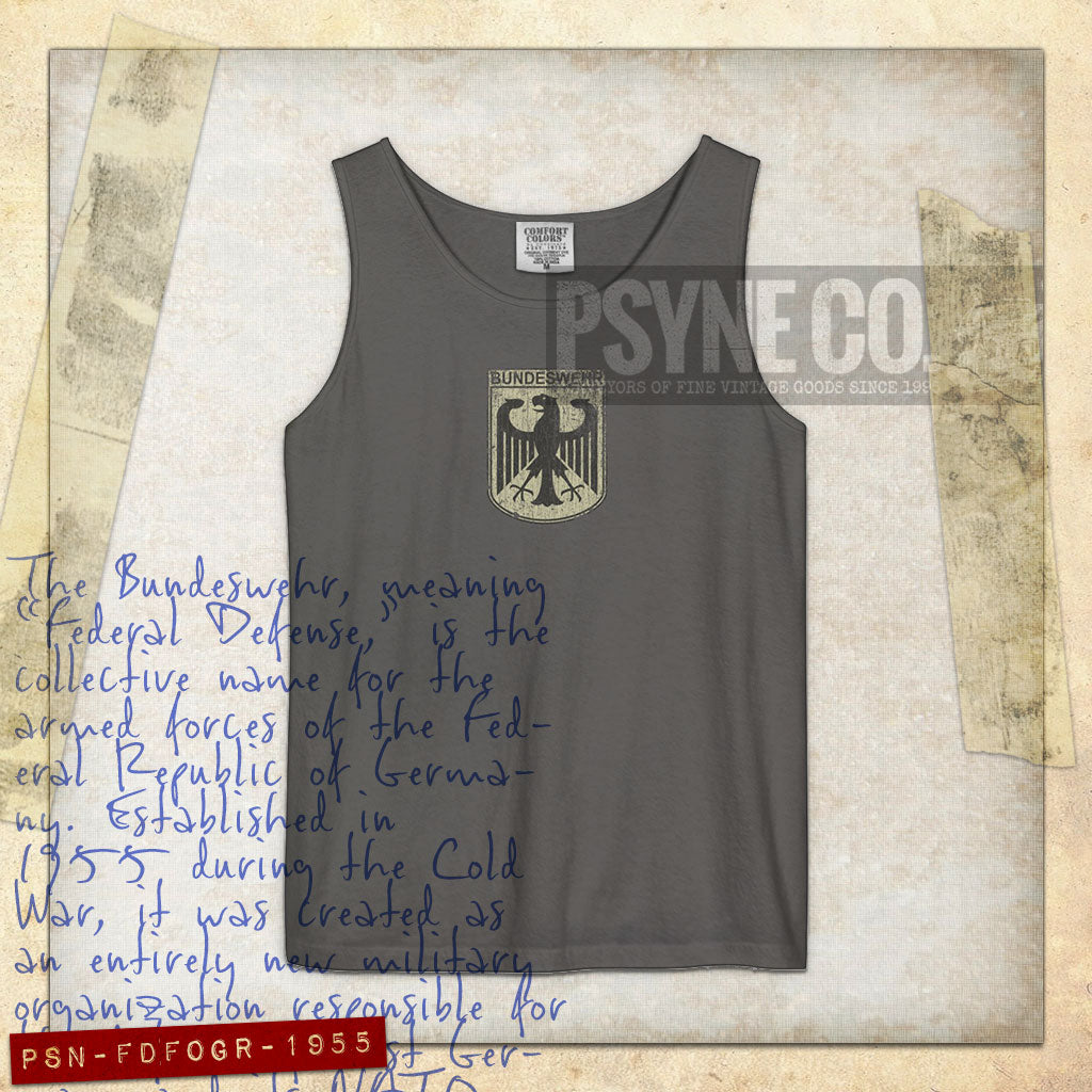 Federal Defense Forces of Germany 1955 Vintage Tank Top