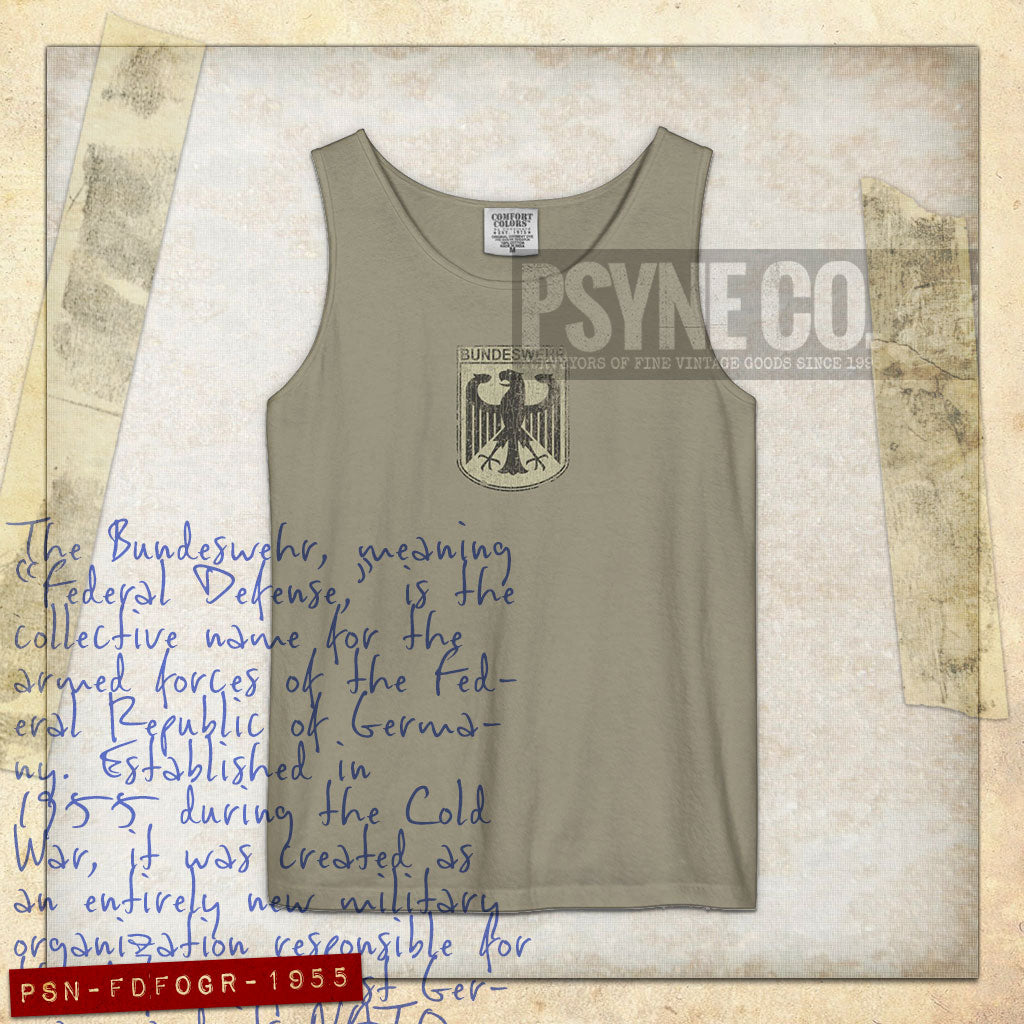 Federal Defense Forces of Germany 1955 Vintage Tank Top