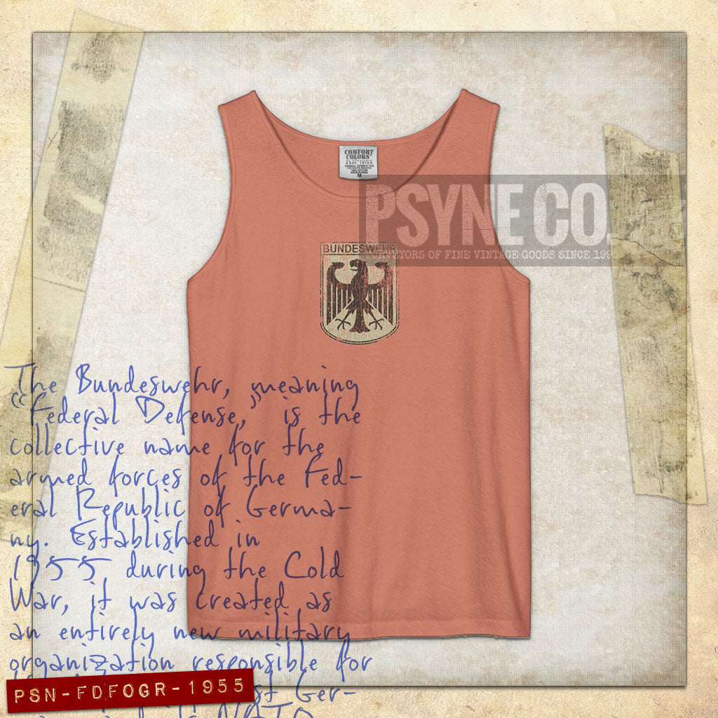 Federal Defense Forces of Germany 1955 Vintage Tank Top