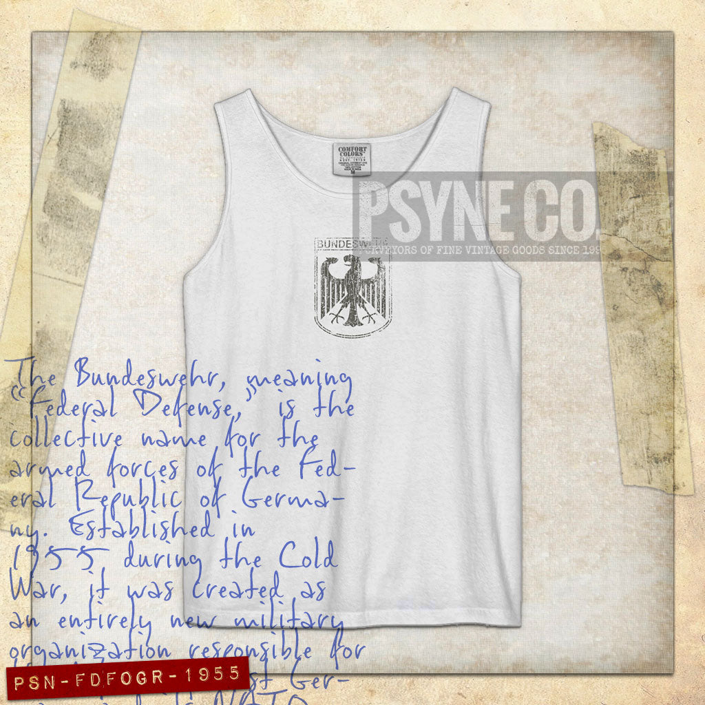 Federal Defense Forces of Germany 1955 Vintage Tank Top