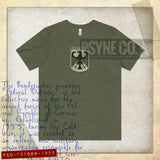 Federal Defense Forces of Germany 1955 Vintage Men's T-Shirt
